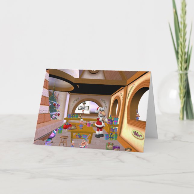 Busy Time Of The Year Holiday Card (Front)