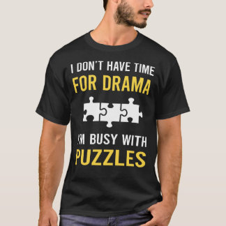 Busy With Puzzles T-Shirt