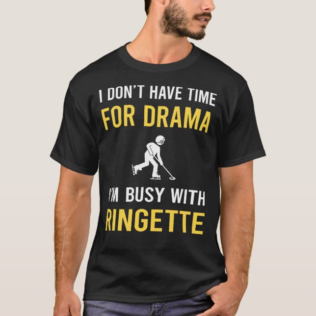 Busy With Ringette T-Shirt (Front)