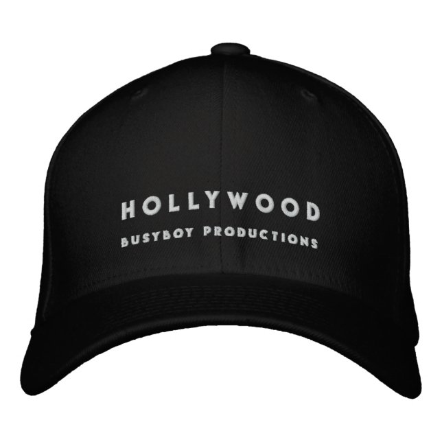 BusyBoy Crew HOLLYWOOD Flex Hat -  BB STAR GEAR (Front)