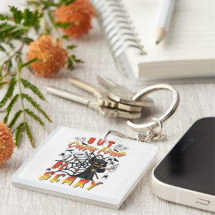 But Coffee First Be Scary Keychain