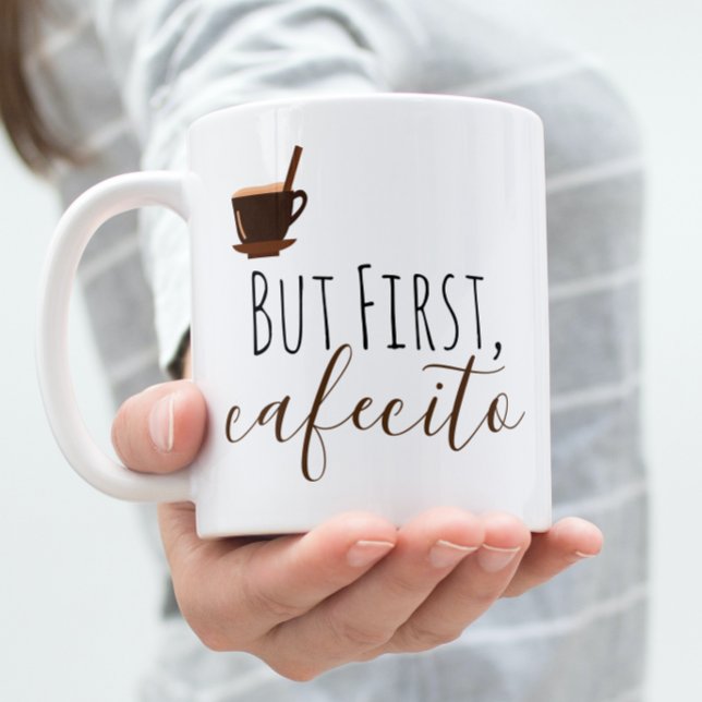 But First Cafecito Coffee Mug Cuban Espresso (Creator Uploaded)