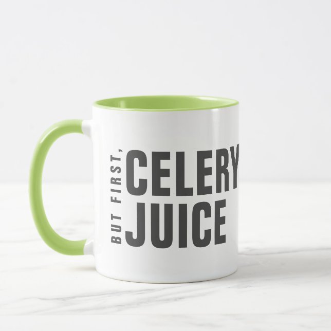 But First, Celery Juice Mug (Left)