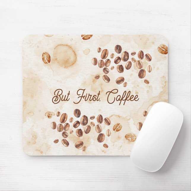 But First, Coffee Mouse Pad (With Mouse)