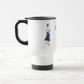 But First Coffee Painted Woman Mug
