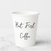 But First Coffee Quote Simple 