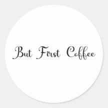 "But First Coffee" Trendy Design Men's T-Shirt