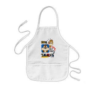 But First Snacks Chipmunks Kids Apron