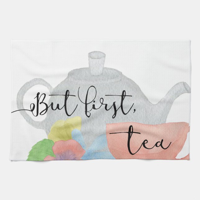But first, Tea Kitchen Towel (Horizontal)