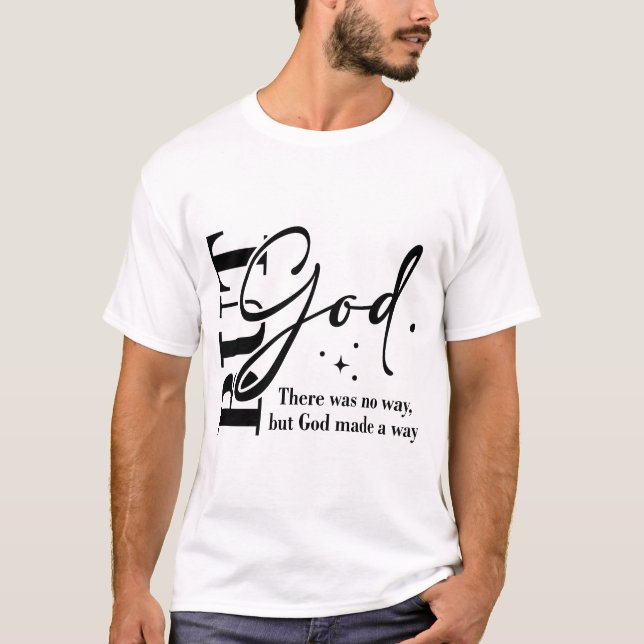 But God | Christian | Faith T-Shirt (Front)