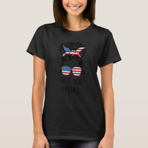 But Her Emails With Sunglasses Women Messy Hair T-Shirt