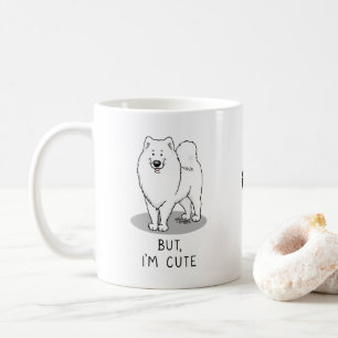 But, I'm Cute Samoyed Dog Coffee Mug