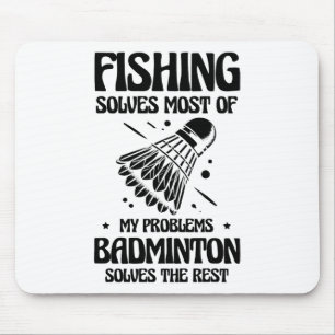 But In My Head I'm Playing Badminton Player Shuttl Mouse Pad