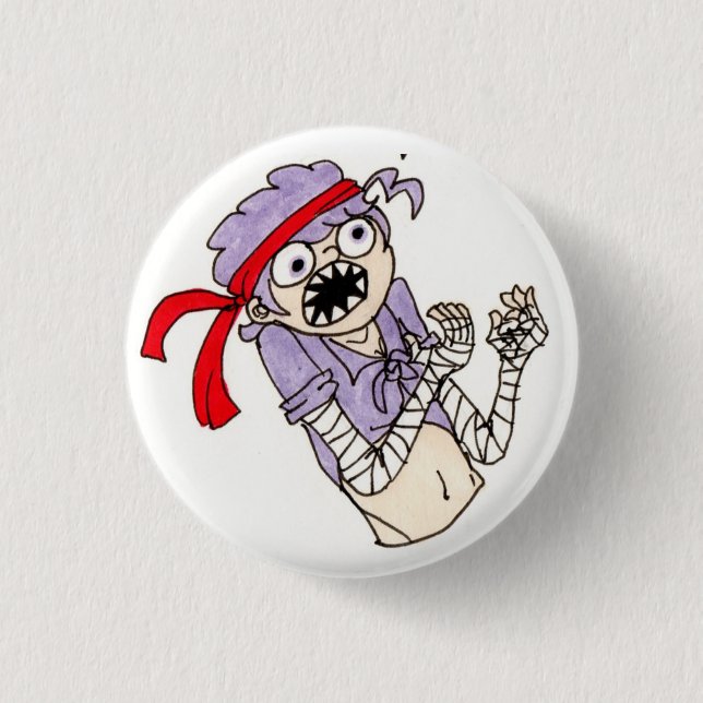 But is it what this is delirious? 1 inch round button (Front)