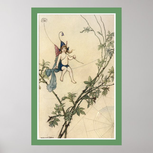 But Puck was Seated on a Spider's Thread Poster (Front)