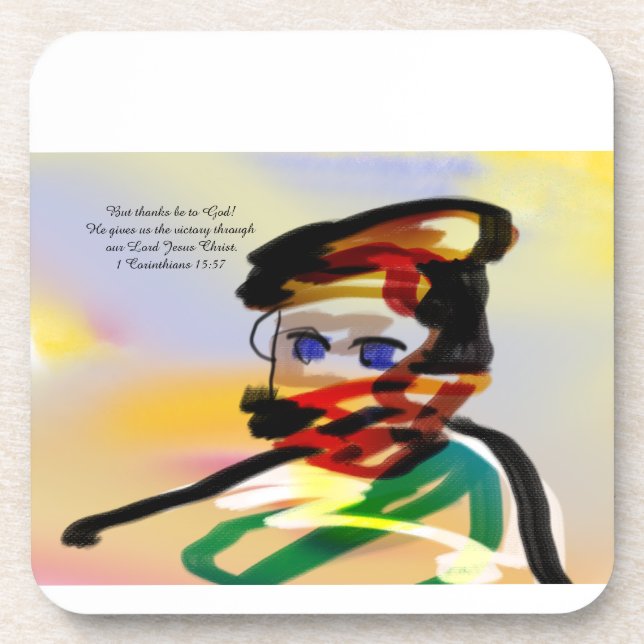 But thanks be to God!  Coaster (Front)