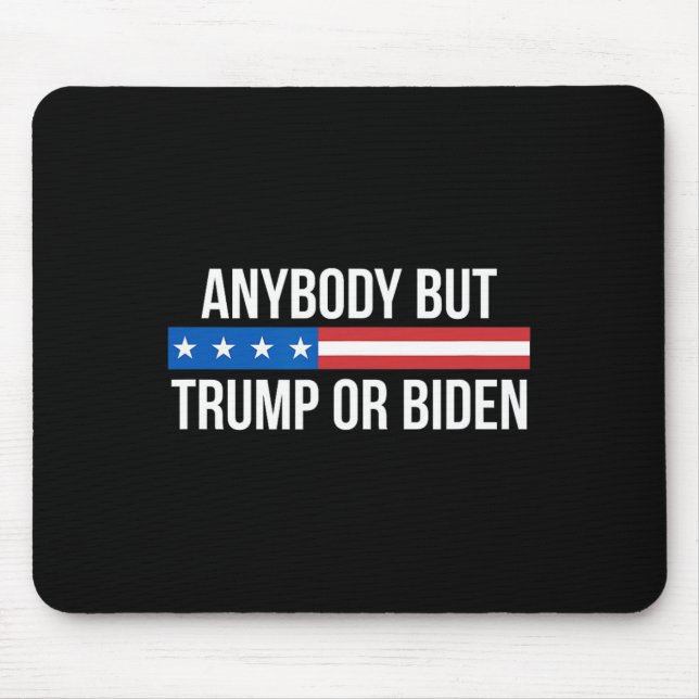 But Trump Or Biden -  Mouse Pad (Front)