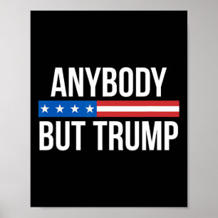But Trump President Donald Trump 2024 Poster