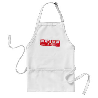 But why is the rum gone? standard apron