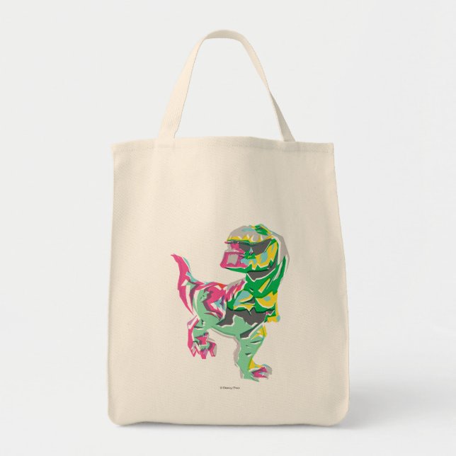 Butch Abstract Silhouette Tote Bag (Front)