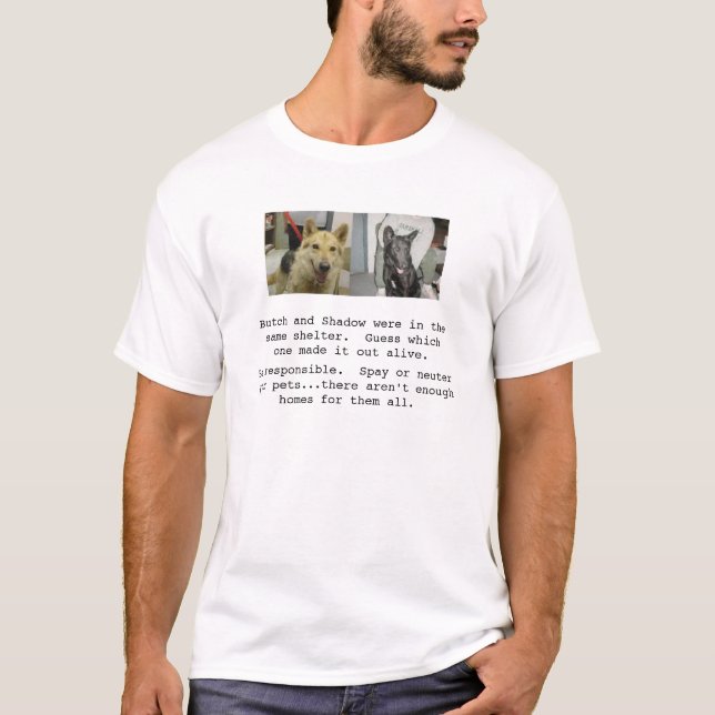 Butch and Shadow T-Shirt (Front)