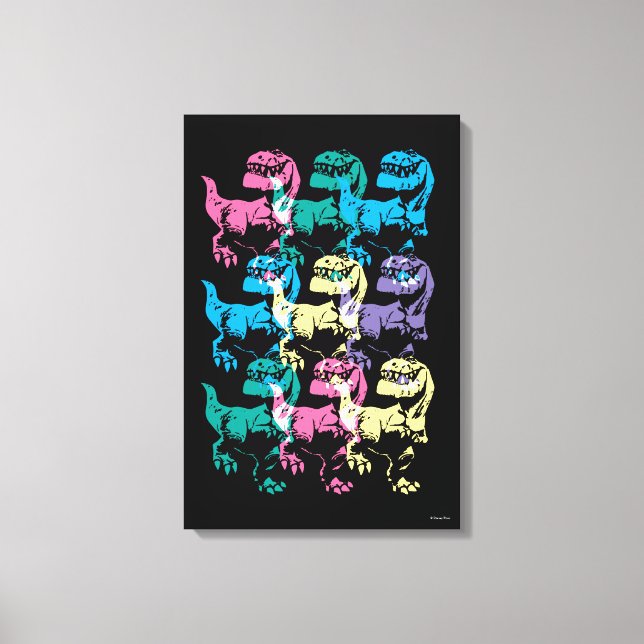 Butch Colour Stamp Canvas Print (Front)