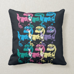 Butch Colour Stamp Throw Pillow