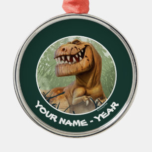 Butch In Forest Metal Ornament
