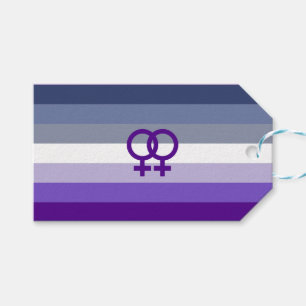 Butch Lesbian Love WLW Pride Gift Tags