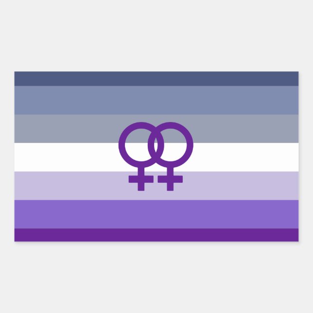 Butch Lesbian Love WLW Pride Sticker (Front)