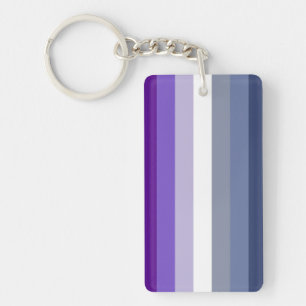 Butch Lesbian Pride Flag Keychain