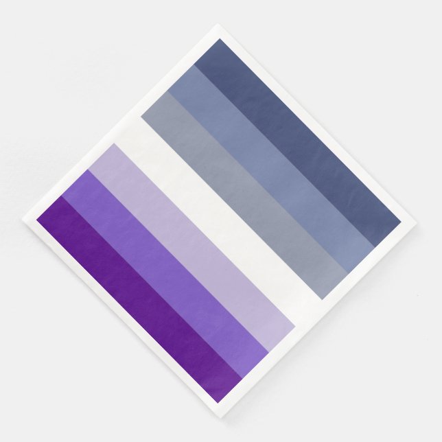 Butch Lesbian Pride Flag Napkin (Corner)