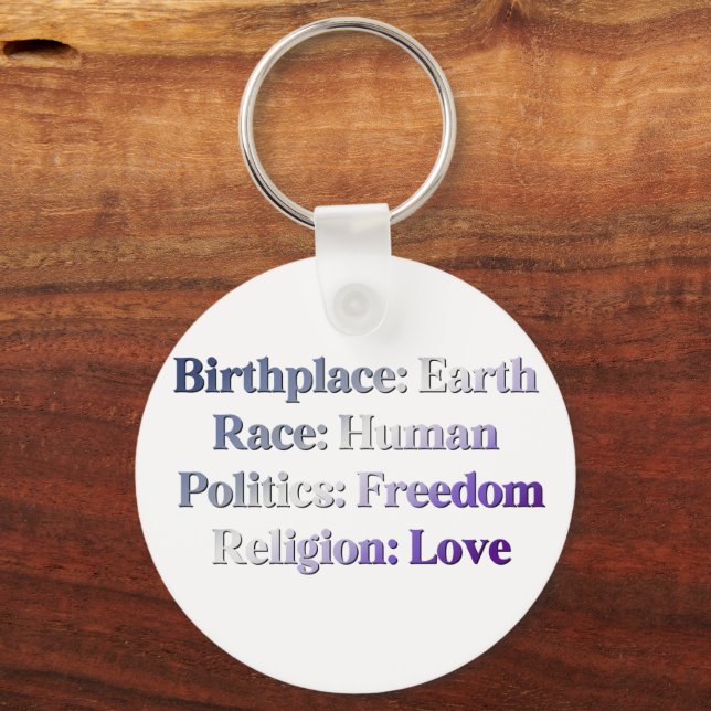 Butch Pride -  Keychain (Front)