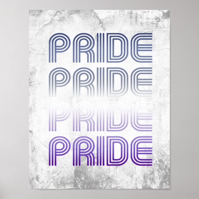 Butch Retro Pride Poster (Front)
