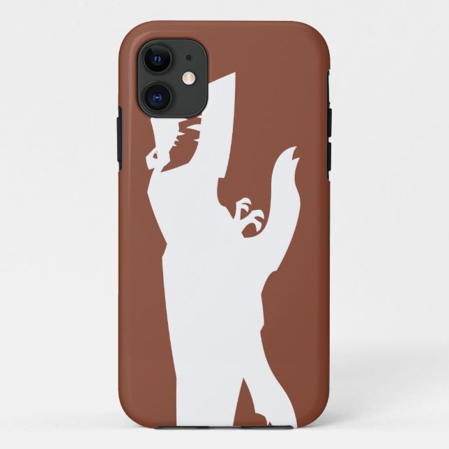 Butch Silhouette Case-Mate iPhone Case (Back)