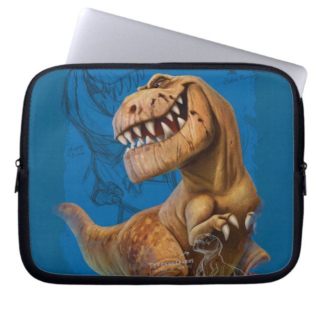 Butch Sketch Composition Laptop Sleeve (Front)