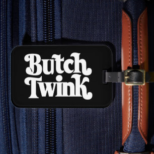 Butch Twink LGBTQ Pride Month Luggage Tag