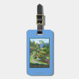 Butchart Gardens - Brentwood Bay Luggage Tag