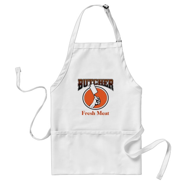 Butcher - Fresh Meat Standard Apron (Front)