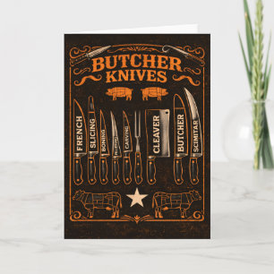 Butcher Knives Card