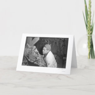 Butcher Shop (J.S. (Yonai) 1943 Card