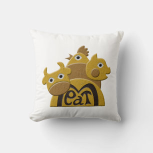 Butcher Throw Pillow