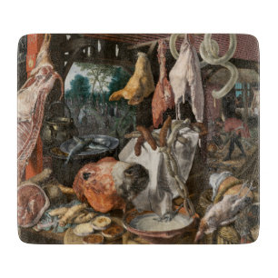 Butcher's Stall (by Pieter Aertsen) Cutting Board