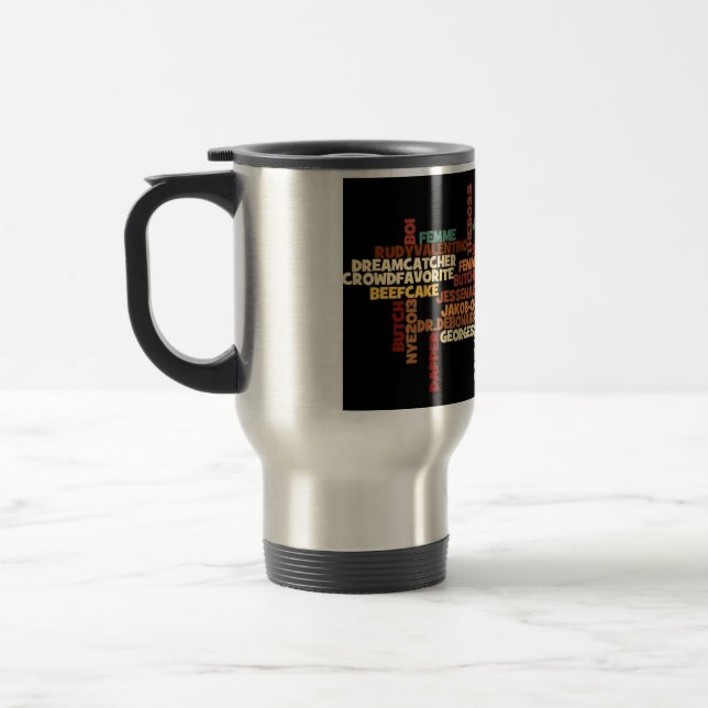 Butchlesque Travel Mug! Mug (Left)