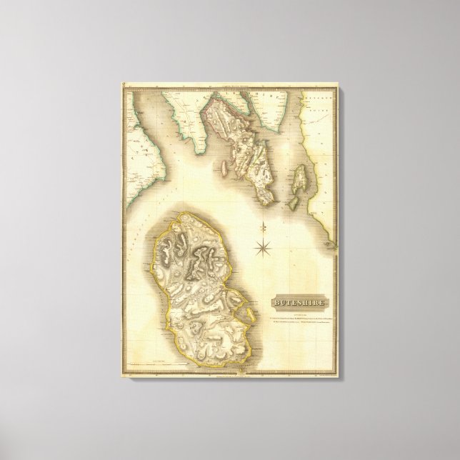 Buteshire Canvas Print (Front)