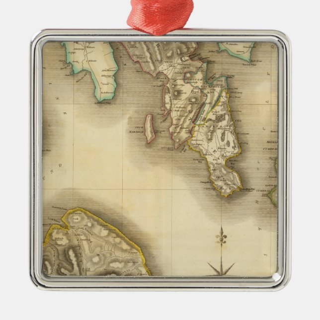 Buteshire Metal Ornament (Front)