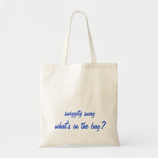 butin de swiggity ce qui est dans le sac (Devant)