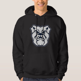Butler Bulldogs Left Chest Icon Logo Raglan Baseba Hoodie