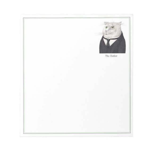BUTLER CAT 5.5x6 Notepad (Front)