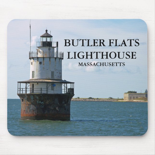 Butler Flats Lighthouse, Massachusetts Mousepad (Front)
